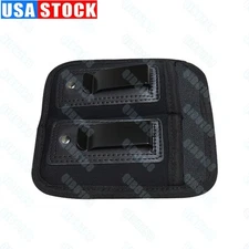 Tactical Pistol Concealed Carry Double Magazine Pouch for 9mm .40 .45 .380 .357