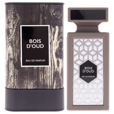 Flavia Bois D'Oud EDP for Men, Woody Oud Fragrance with Cardamom 3.0 oz Spray