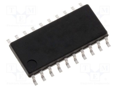 SO20 Flipflop D﻿ HC CMOS Ch: 8 IC: digital 80uA SMD