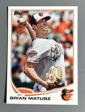 2013 Topps Baseball Brian Matusz Baltimore Orioles #217