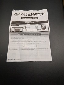 Nintendo Game and Watch Super Mario Bros Color Screen Working Great