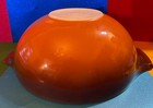 Vintage Pyrex Golden Brown Ombre 444 4 Quart Cinderella Mixing Bowl-GREAT SHAPE — photo 3