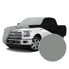 For Chevy Silverado 3500 HD 20-25 Stormproof Gray Custom Car Cover w Black Sides