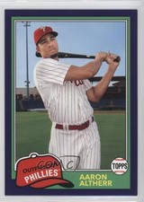 2018 Topps Archives 1981 Design Purple 137/175 Aaron Altherr #276 3q5