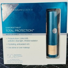 Colorescience Sunforgettable Total Protection Shield SPF 50 3-Pack Fair - NEW