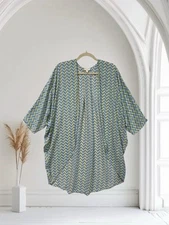 C Charming Charlie Women’s Duster Cardigan Size Medium Open Front Fall Boho Chic