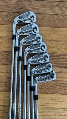 LH Callaway Apex TCB 2021 Iron Set (4-PW) Oban CT-100 stiff shafts