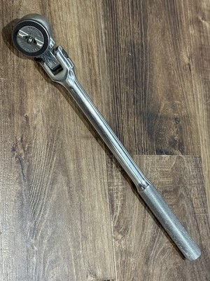 ~NICE~ Proto Professional 5457A USA Vintage 1/2'' Flex Speeder Head Ratchet 13'' 