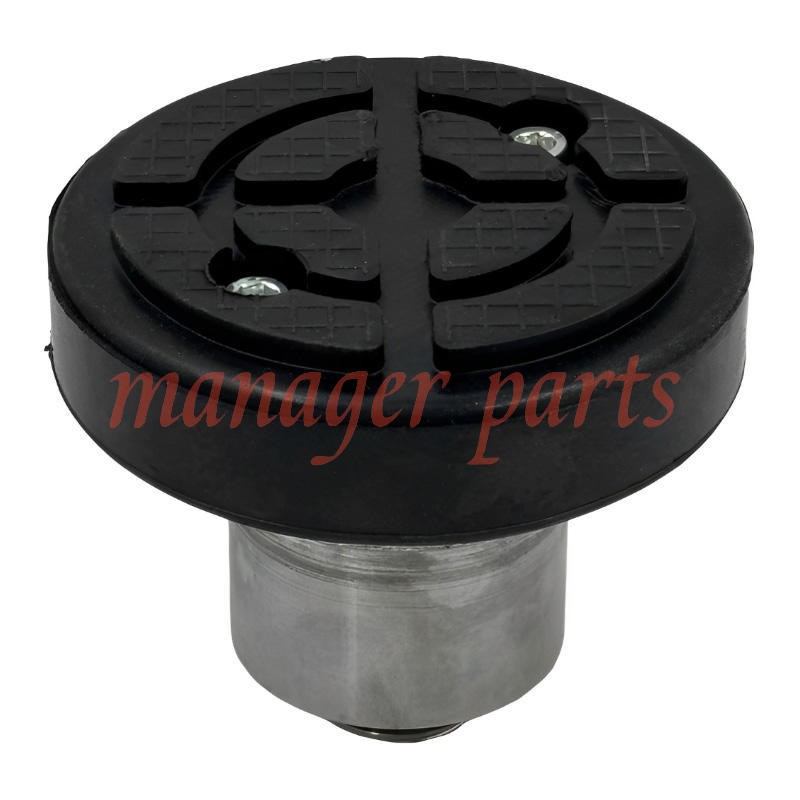 Dia.60mm Car Lift Rubber tray Heightening Feet Plus High Leg Pads Shaft