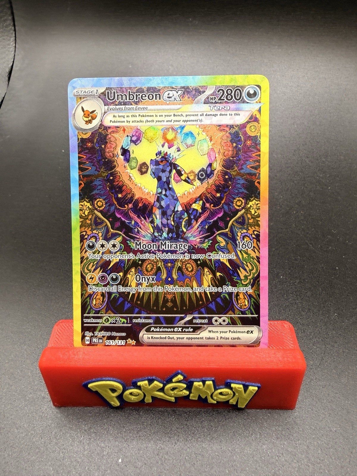 Umbreon ex 2025 Scarlet & Violet: Prismatic Evolutions #161/131