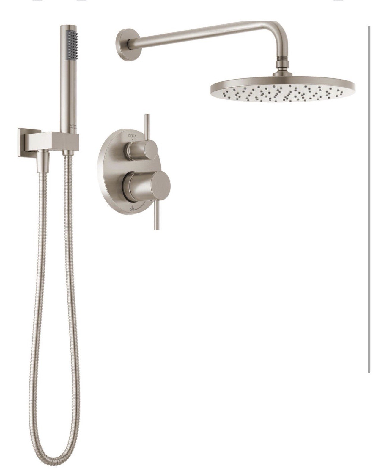 Delta Modern 14 Series 342702 Brushed Nickel
