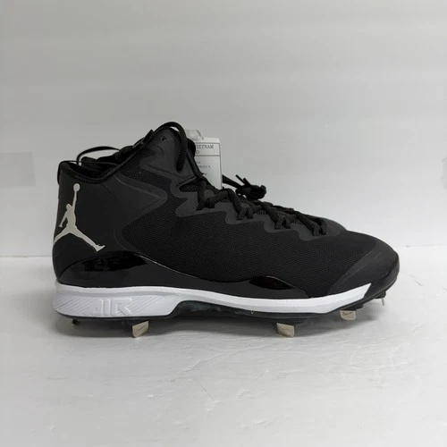 Jordan Superfly 3 Baseball Cleat Black/White Promo Sample Size 11 New No Box