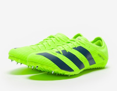 Adidas Sprint Star Unisex Lime Green Spiked Laufschuhe Größe UK 8 /REF43