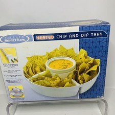 Heated Chip And Dip Tray New In Box Kitchen Selective Electric Tailgating Indoor