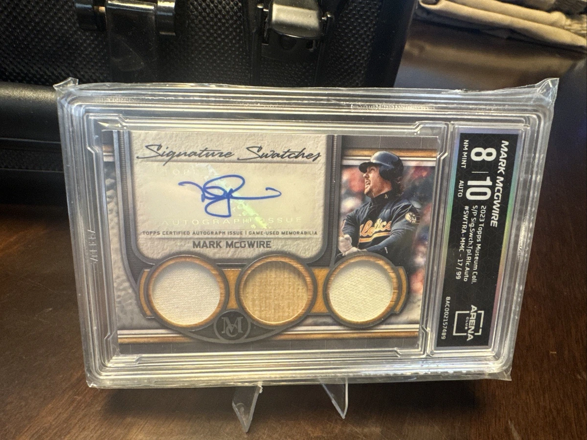 mark mcgwire autograph products for sale | eBay