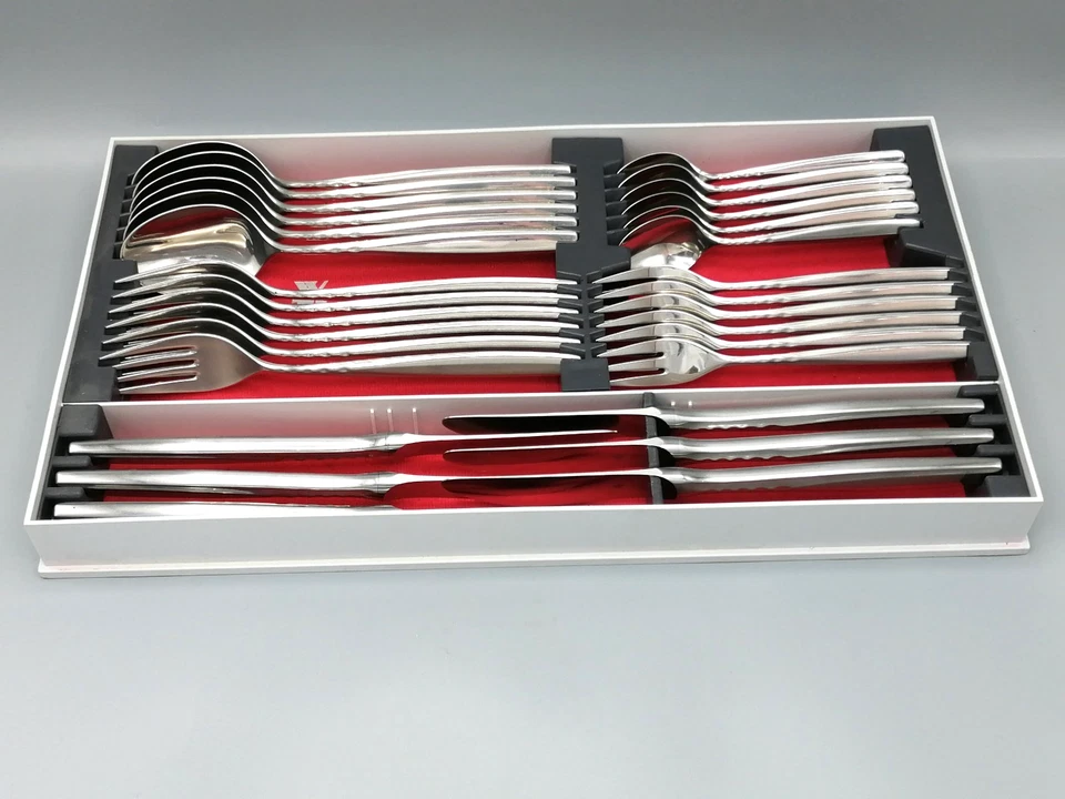 WMF Besteck London 30teiliges Besteckset in Box Edelstahl Cromargan - Bild 2 von 4