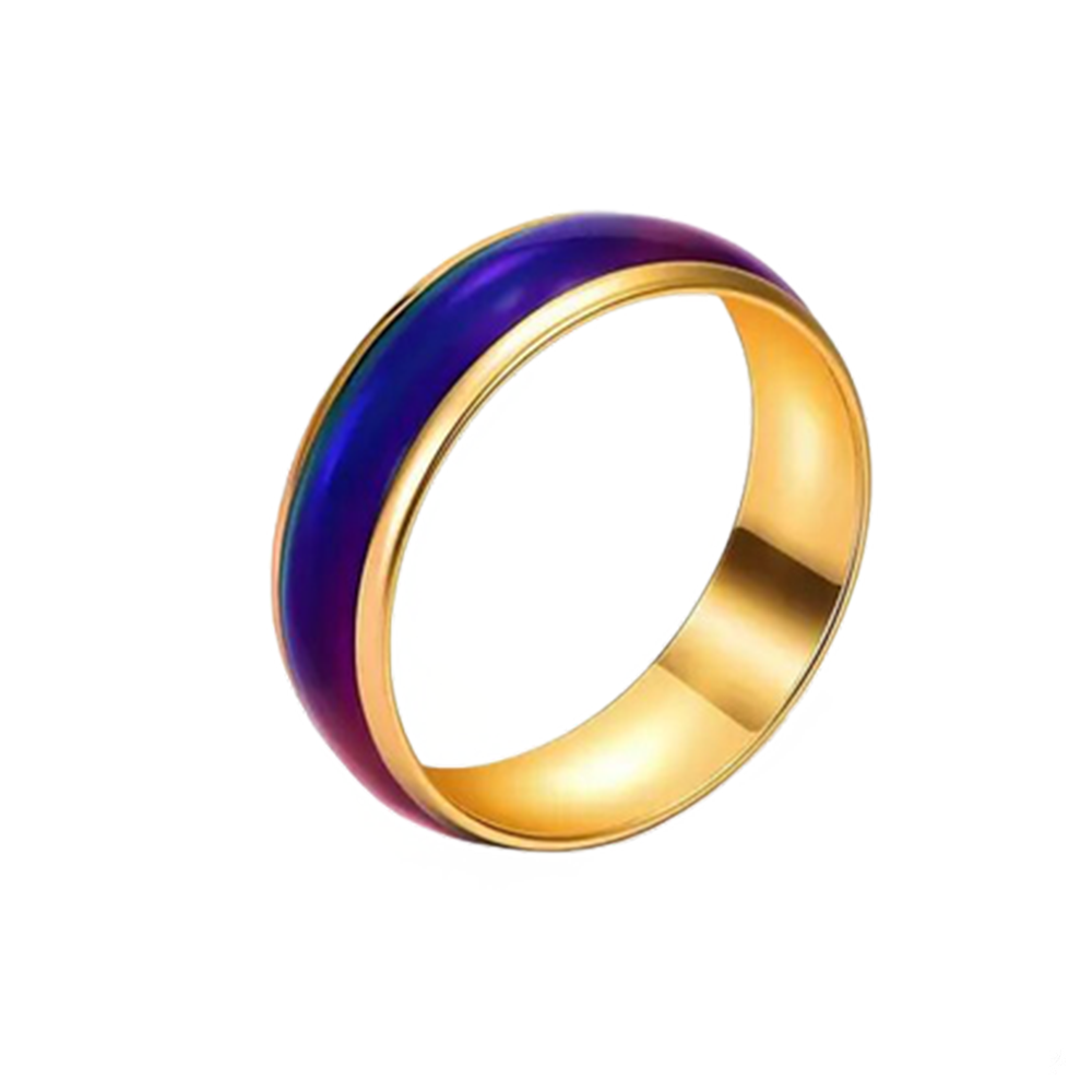 Mood Ring Temperature Color Changing For Women And Kids Rose