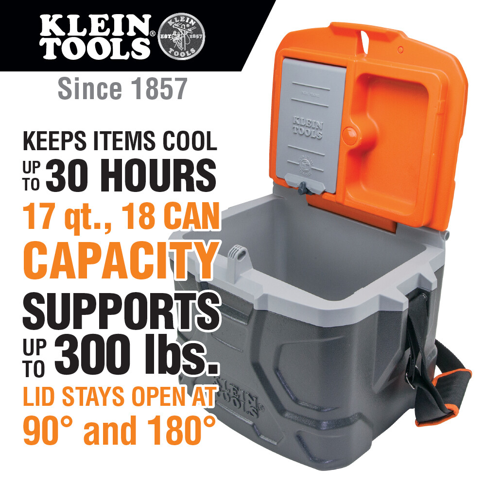 Klein Tools Tradesman Pro Tough Box Cooler 55600 for sale online