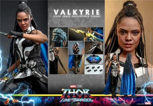 In Hand! New Hot Toys MMS673 Thor: Love And Thunder 1/6 Valkyrie Action Figure - Picture 4 of 20