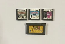 Nintendo Mix Handheld Game Lot Of 4