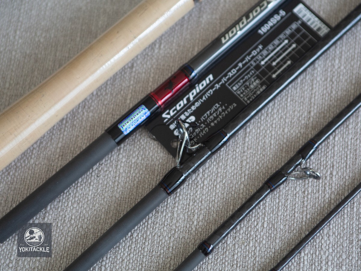 Shimano Scorpion 1604SS-5 Baitcasting Rod for Bass-Watch Our