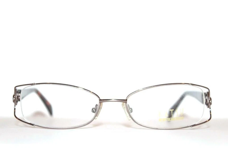 NUEVAS GAFAS HECHAS A MANO KATSU K7005 COL.3 ORO ROSA AUTÉNTICAS RX 53-18-135 MM  Foto 2 de 4