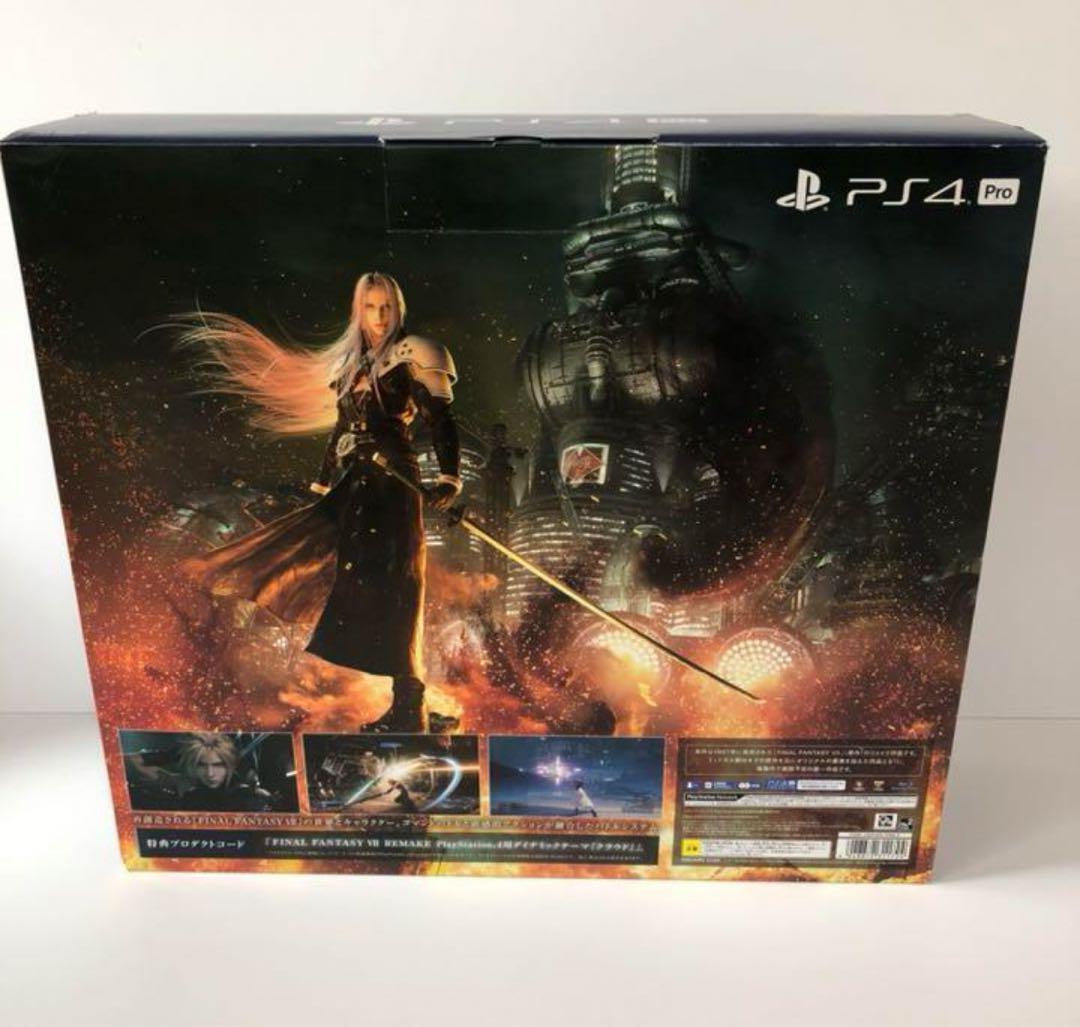 SONY PlayStation 4 Pro Console FINAL FANTASY VII REMAKE Pack 1TB 