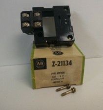 NEW IN BOX! ALLEN-BRADLEY SIZE 1&2 CONTACTOR COIL COVER Z-21134