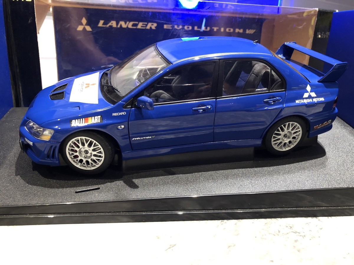 1/18 AUTOART Mitsubishi EVOLUTION EVO VII 7 BLUE STREET VERSION