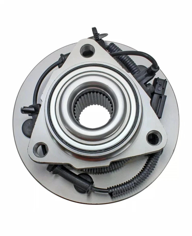 Conjunto de buje de cojinete de rueda delantera para Dodge Ram 1500 2006 2007 2008 2009 ~ 5 orejetas Foto 4 de 4