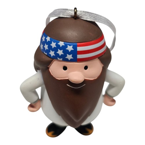 2014 Duck Dynasty Willie Robertson Christmas Tree Ornament A & E Television  