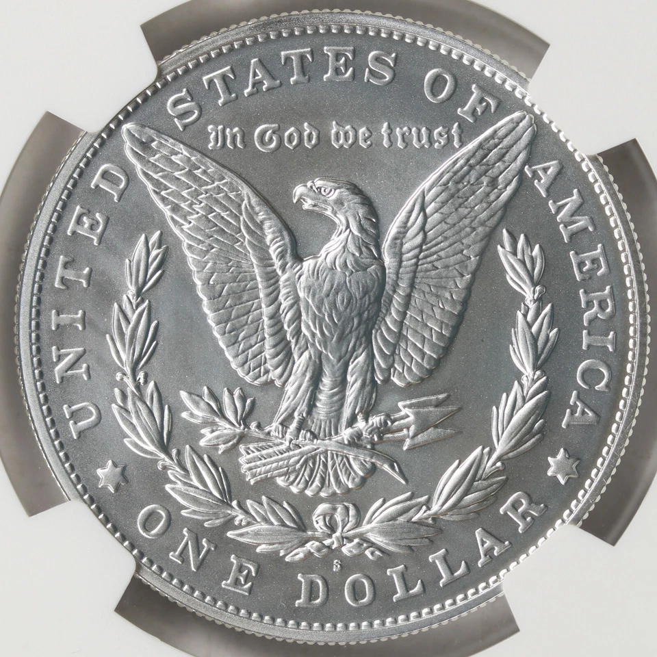 2021-S Morgan Silver Dollar $1 NGC MS69 - Image 4 of 4
