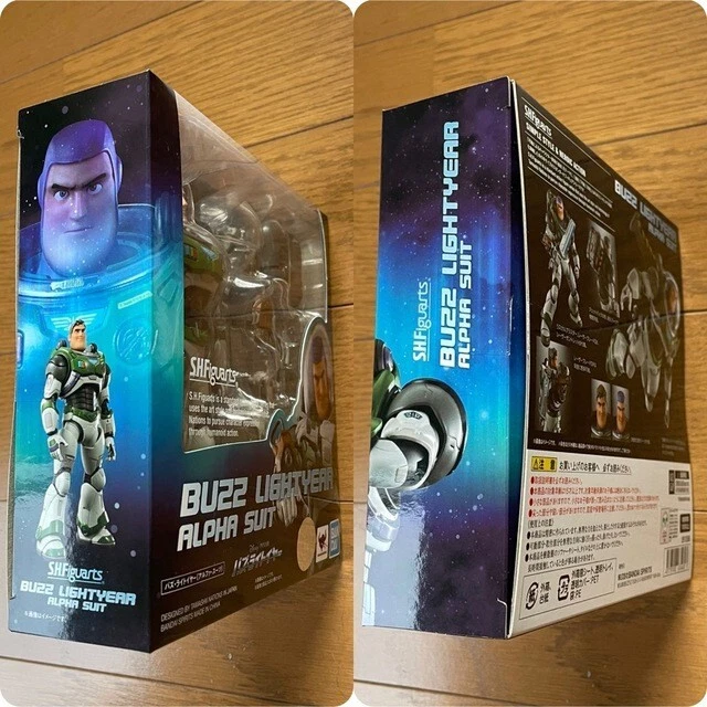 Figura de acción S.H.Figuarts Buzz Lightyear Alpha Suit Bandai Toy Story Japón PVC Foto 3 de 4