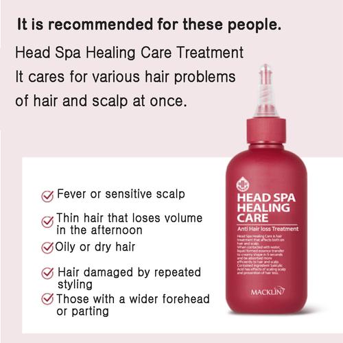 NEW Head Spa Healing Care Treatment 200ml-Hair Loss Relief Functionality - Picture 11 of 11