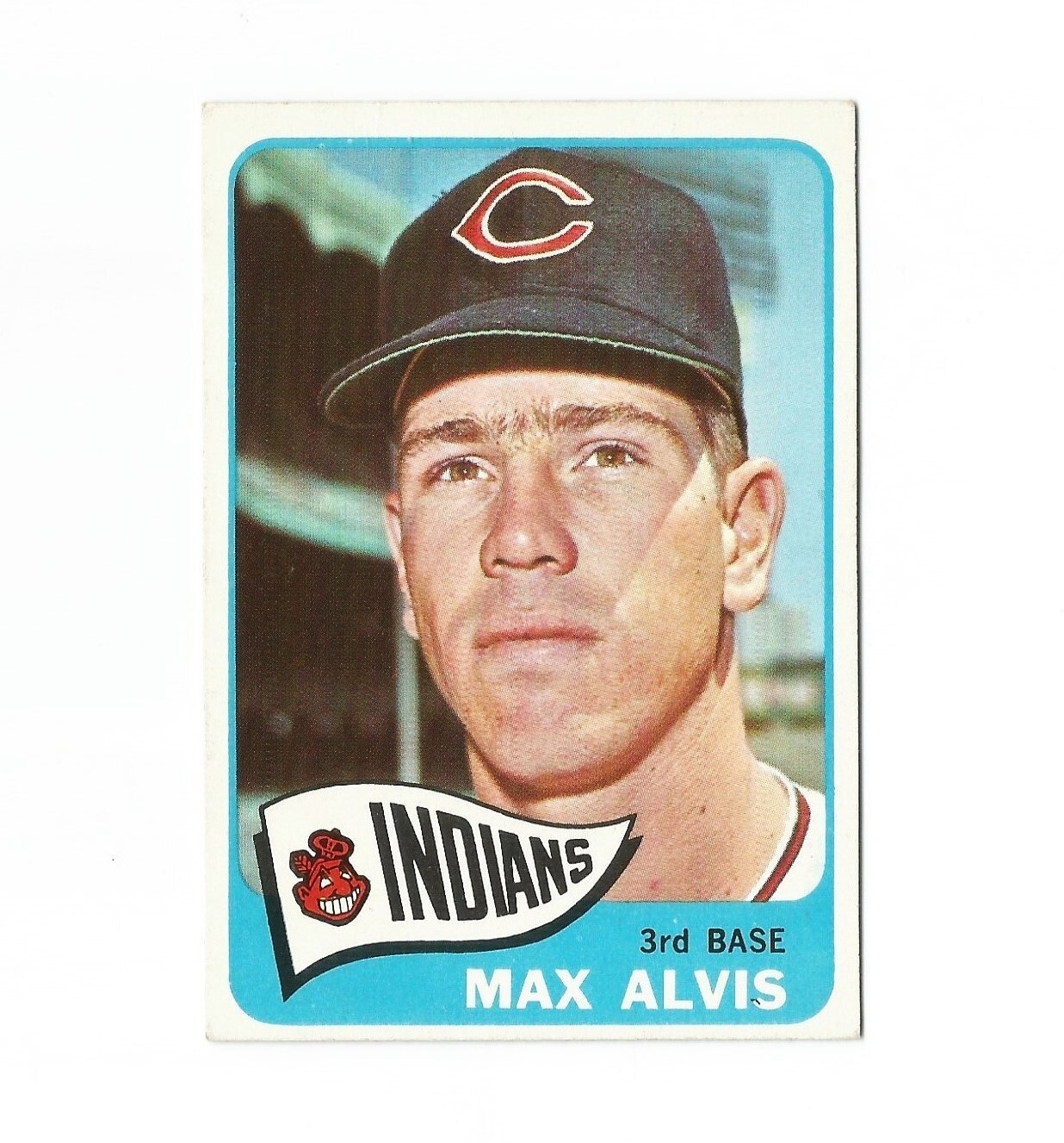 1965 Topps Baseball Card Number 185 Max Alvis Cleveland Indians 185 eBay