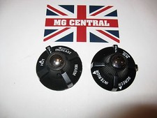 Mg Dash Knobs Heat Defrost For 1962-67 Metal Dash Mgb Mgbgt New