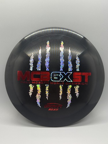 *RARE* Blendy ESP/Z Discraft ESP Heat Paul McBeth 6x McBeast Black 173-174g NEW - Picture 3 of 4