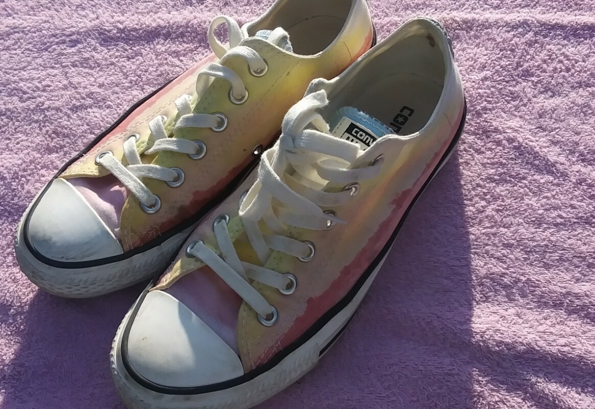 CONVERSE ALL STAR Chuck Taylor Tie Dye Sneakers Womens Sz 8