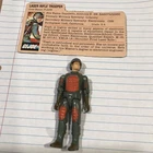 1982 GI JOE Laser Rifle Trooper 'Flash' [broken thumb] no accessories & Card