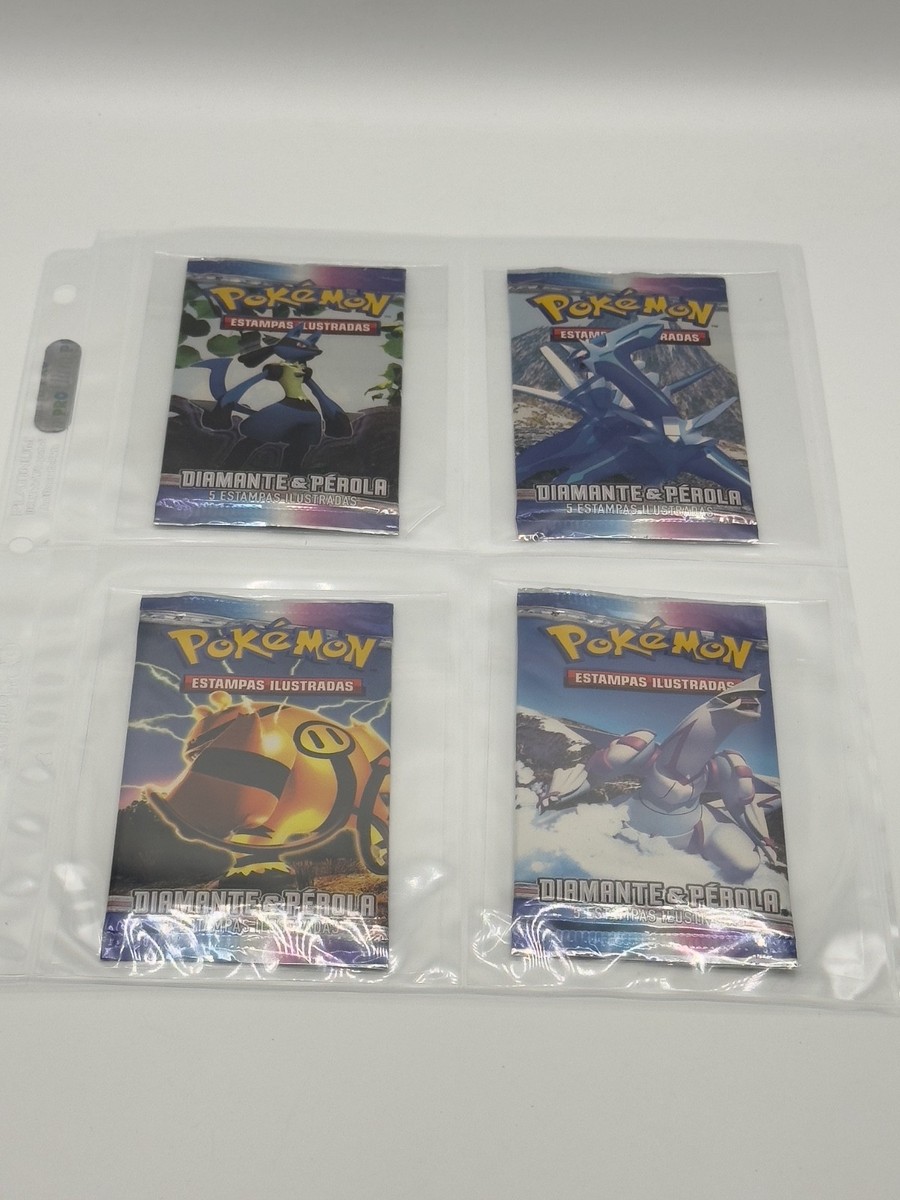 Pokémon 2007 Portuguese Diamond and Pearl Booster - 3 Pack