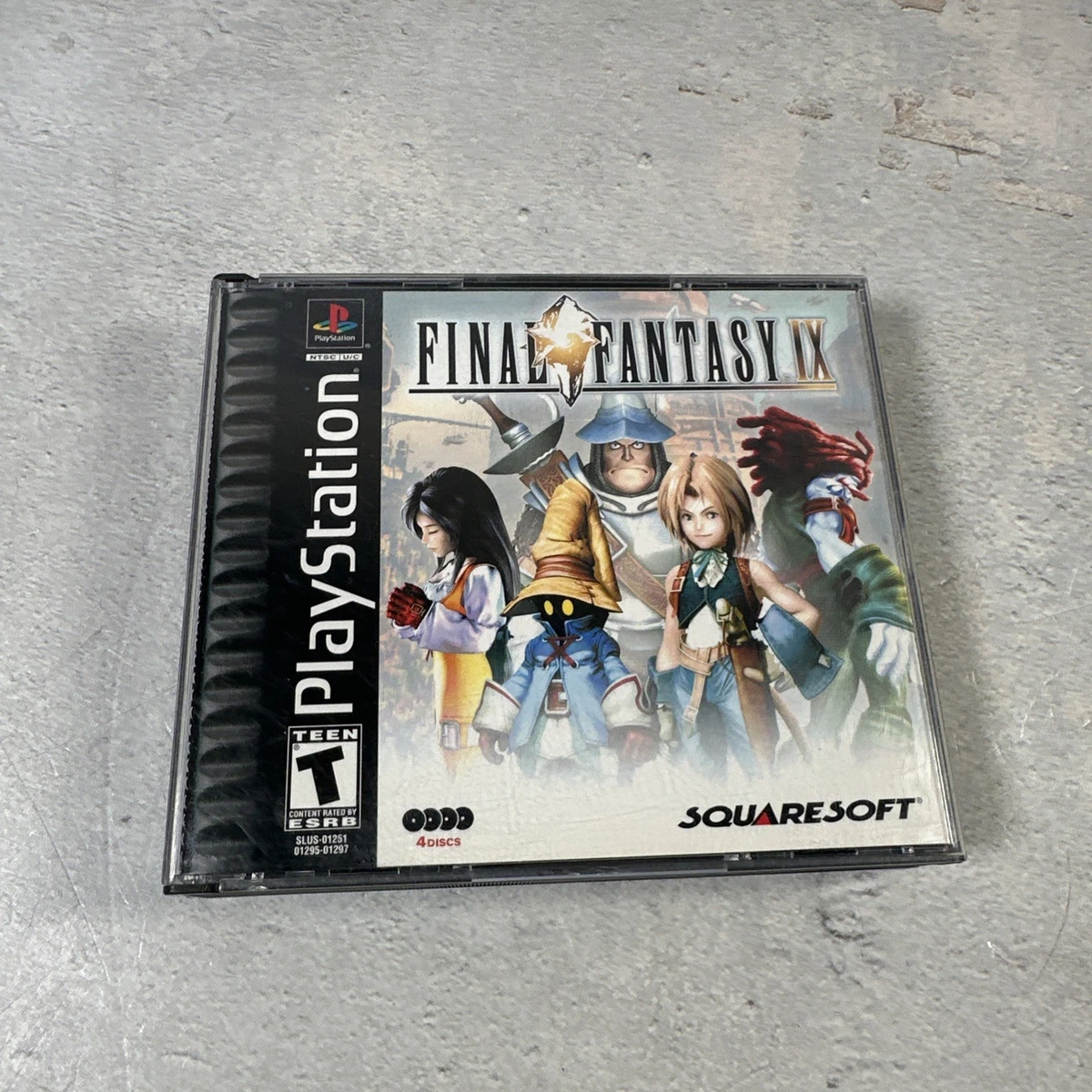 Trader Games - FINAL FANTASY IX SONY PLAYSTATION 1 (PS1) PAL-FR (COMPLETE - GOOD CONDITION) on Playstation 1