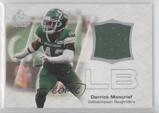 2023 SP Game Used Edition CFL Jersey Derrick Moncrief #CFL-DE 2pw