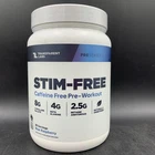 Transparent Labs Caffeine & Stim Free Pre Workout Powder Blue Rasberry 30  Svgs
