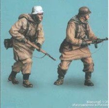 1/35 Scale German SS Infantry Kharkov Winter 1943 Model Kit Soldiers WWII