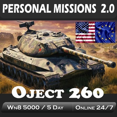 WORLD OF TANKS | Personal Missions  | Object 260 | 5 Days |     