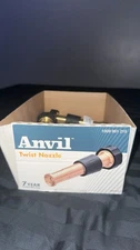 *10 pack* Anvil 5 in. Heavy-Duty Adjustable Brass Hose Spray Nozzle (28162)