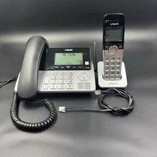 VTech CS5249 DECT 6.0 Expandable Corded/Cordless Phone with Answering System