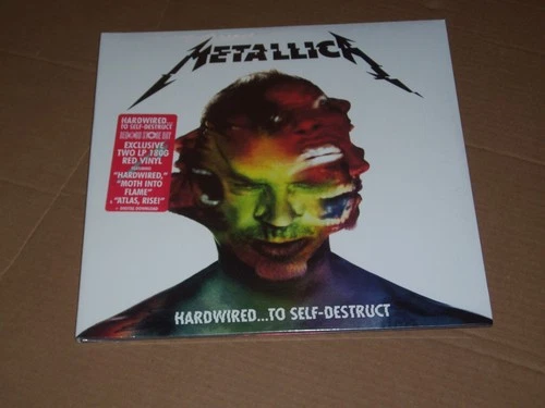 Metallica Hard wired to Self Destruct - 2016 RSD 2LP 180 Gram Red Vinyl Sealed