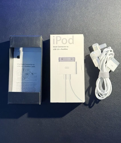 Apple iPod Dock Connector to FireWire + USB 2.0 (M9126G/A) - Rare Find! ✅