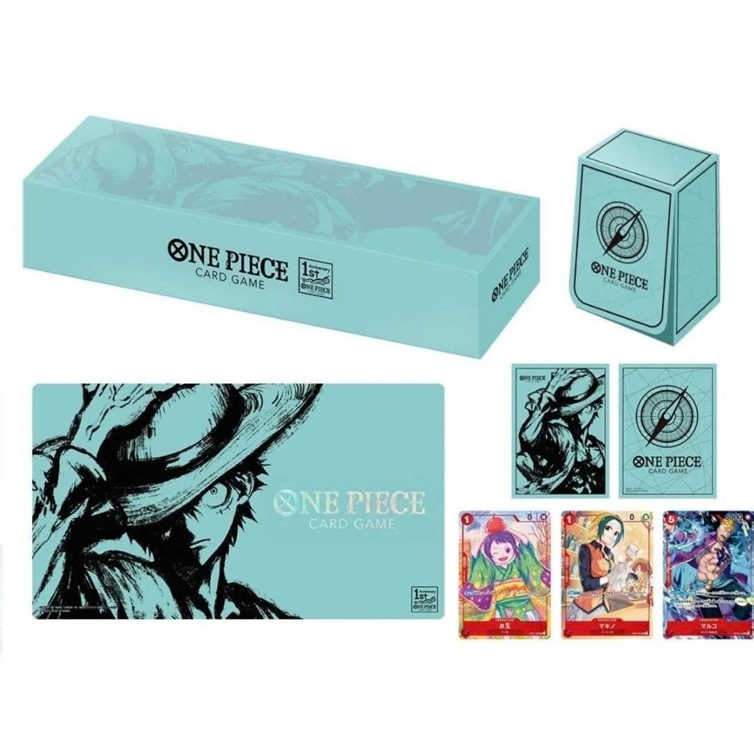 BANDAI ONE PIECE Card Game 1st ANNIVERSARY SET Full Set TCG JAPAN